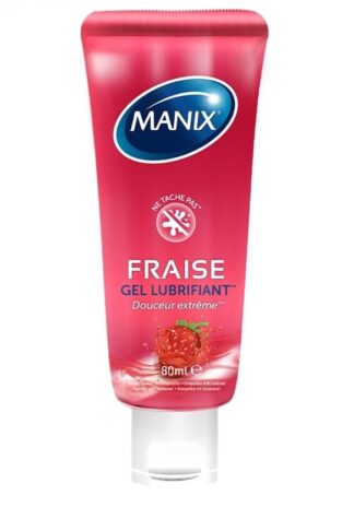 Gel de Massage Gourmand Comestible Fraise Onctueuse