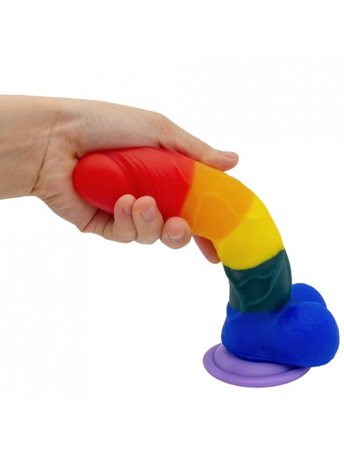 Gode ventouse multicolore 20 cm – Image 3