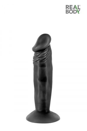 Gode réaliste 16 cm noir - Real Zack – Image 3