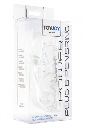 Stimulateur de prostate et cockring transparent