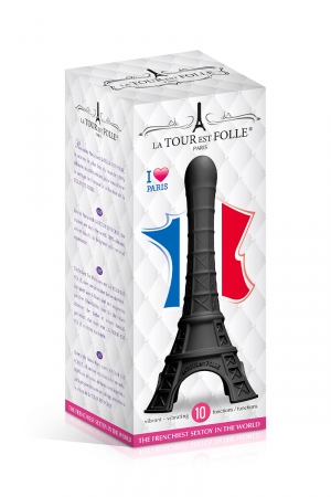 Vibromasseur La Tour Est Folle - noir