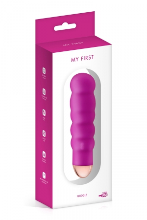 Vibromasseur rechargeable Giggle rose - My First